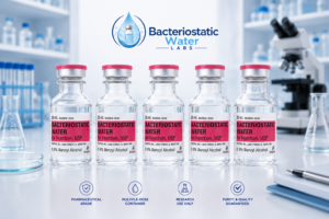 Hospira® Brand 30ml Bacteriostatic Water for Injection x 5 Pack