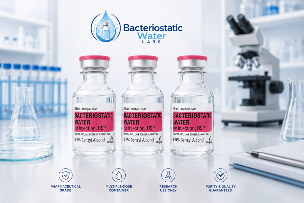 bacteriostatic water for research