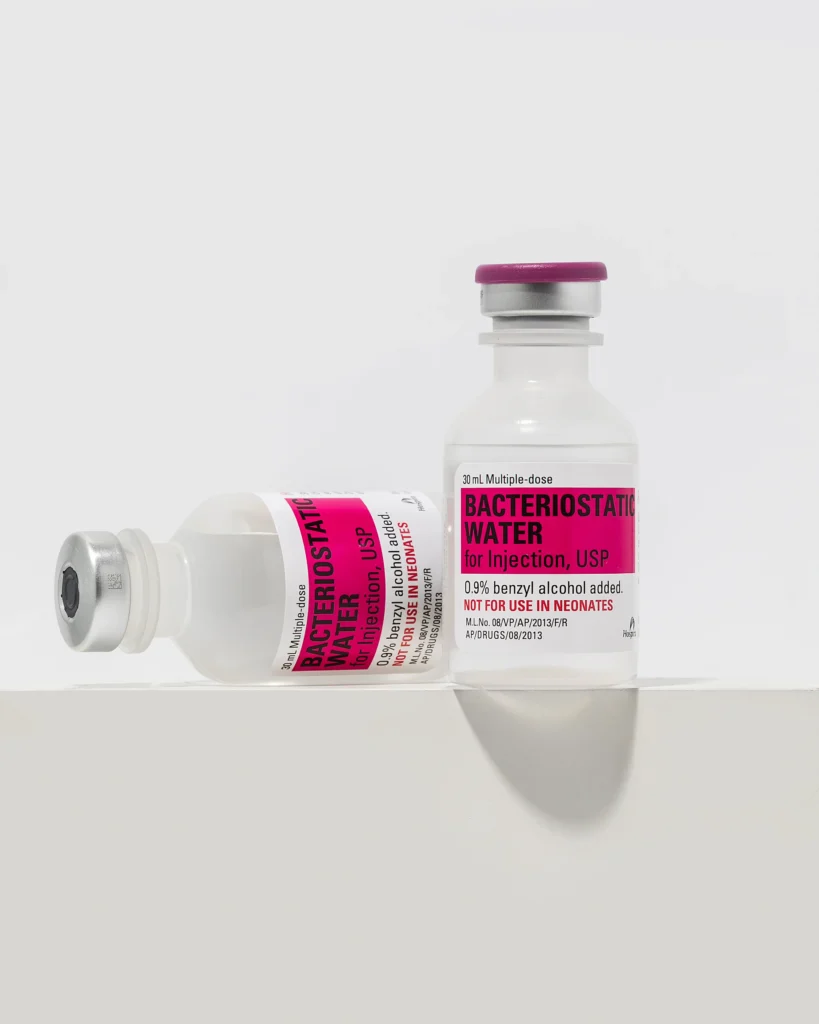 what makes hospira bacteriostatic water different