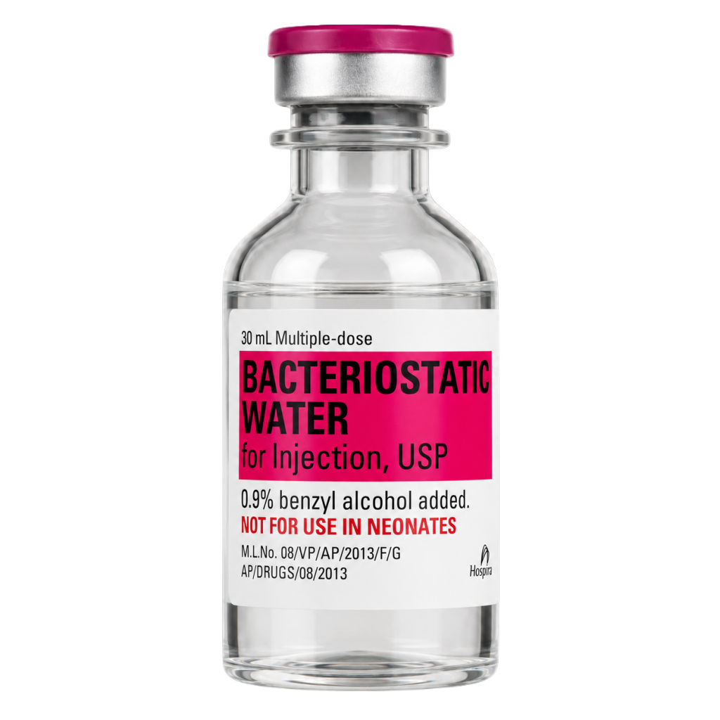 Hospira bacteriostatic water for research