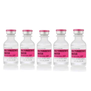 hospira bac water bulk Hospira® Brand 30ml Bacteriostatic for Injection x 5 Pack SC injections B12 injections - can muscle builder Pack Size:6 Pack