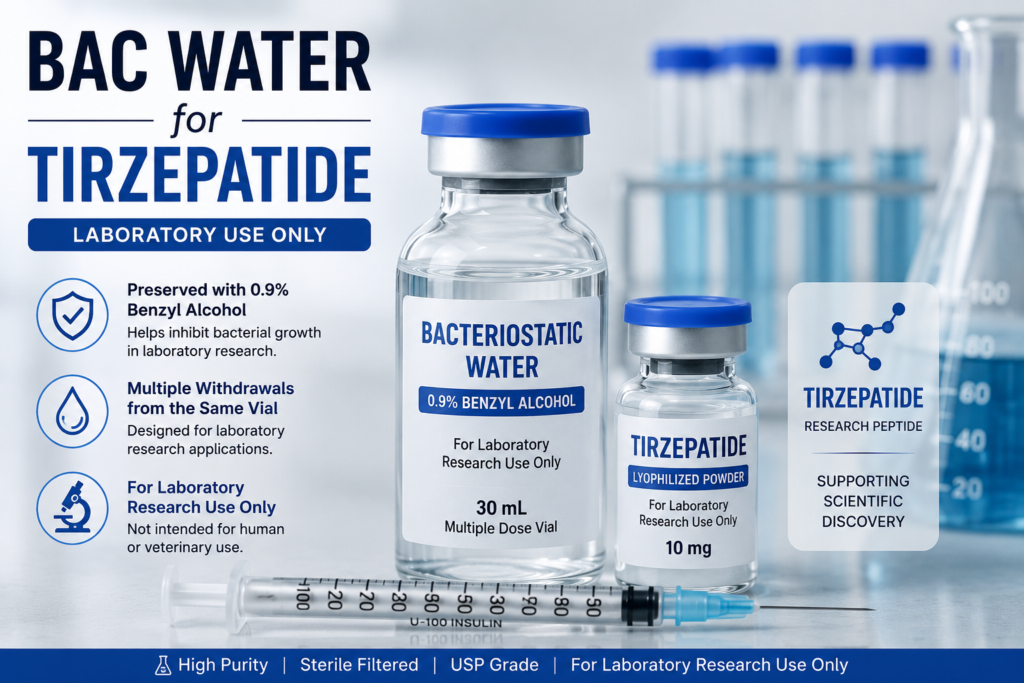 bac water for tirzepatide