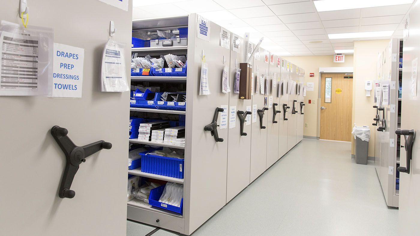 sterile solution storage